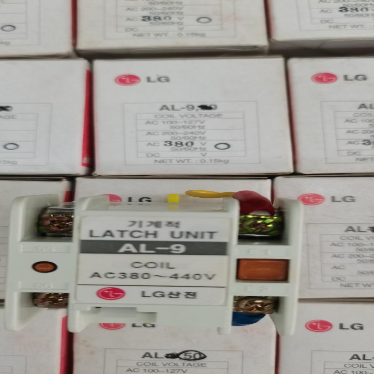 原装正LG产电 AL-9 380V AL9 LATCH UNIT 接触器附件机械闭锁询价