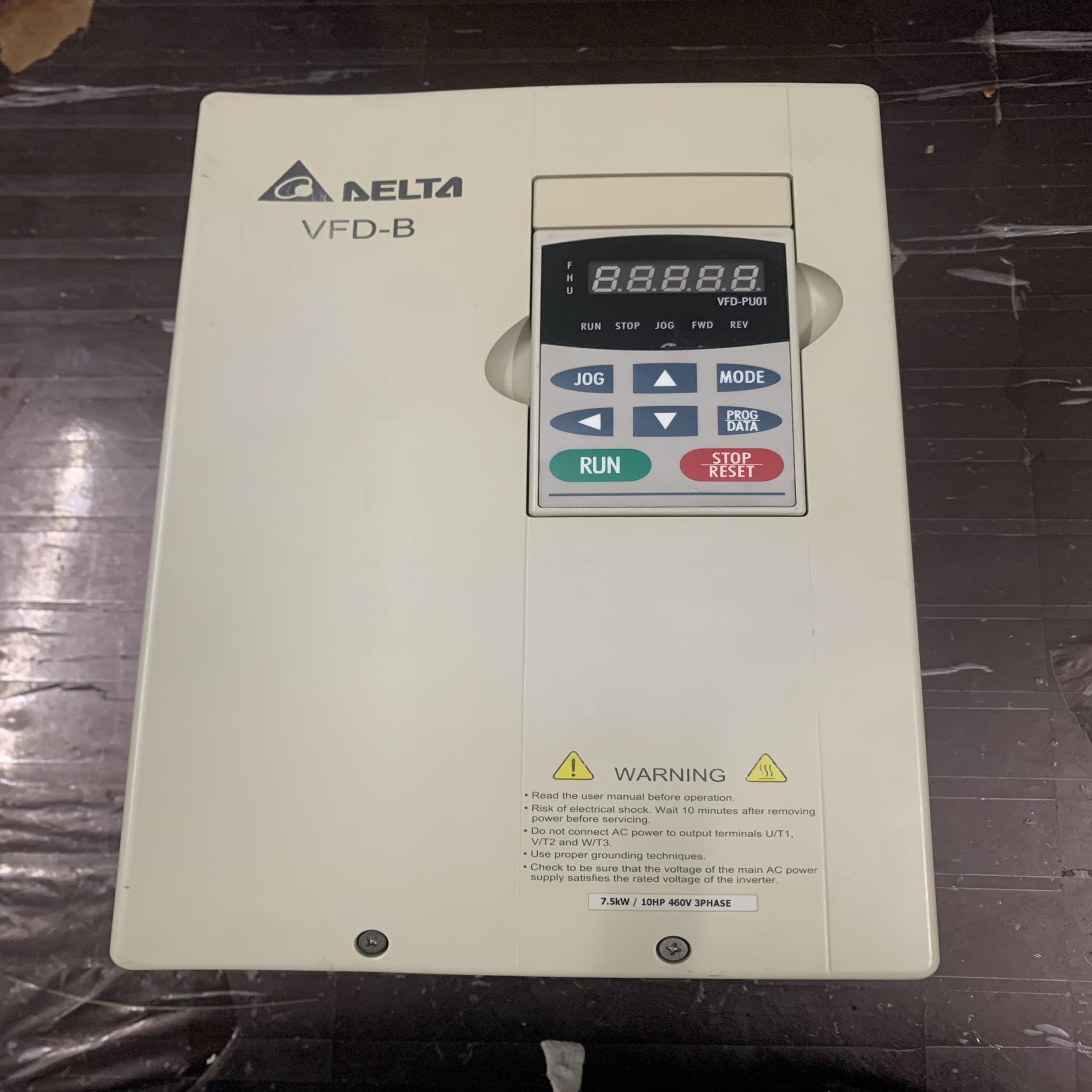 台达变频器VFD-BVFD075B43A 37kw 380v成色如图 功能正常询价