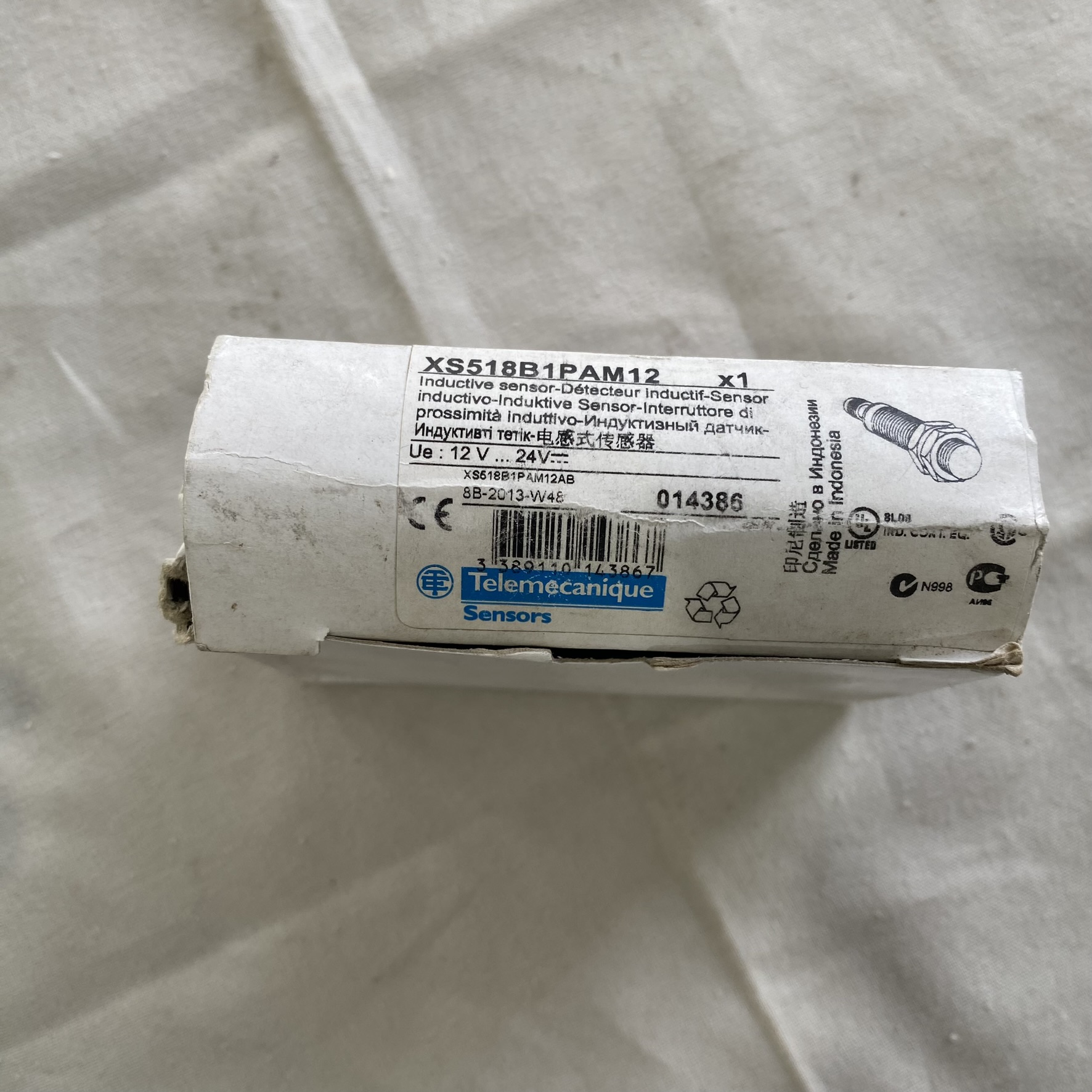 施耐德电感式传感器XS518B1PAM12电感式传感器接近开关询价