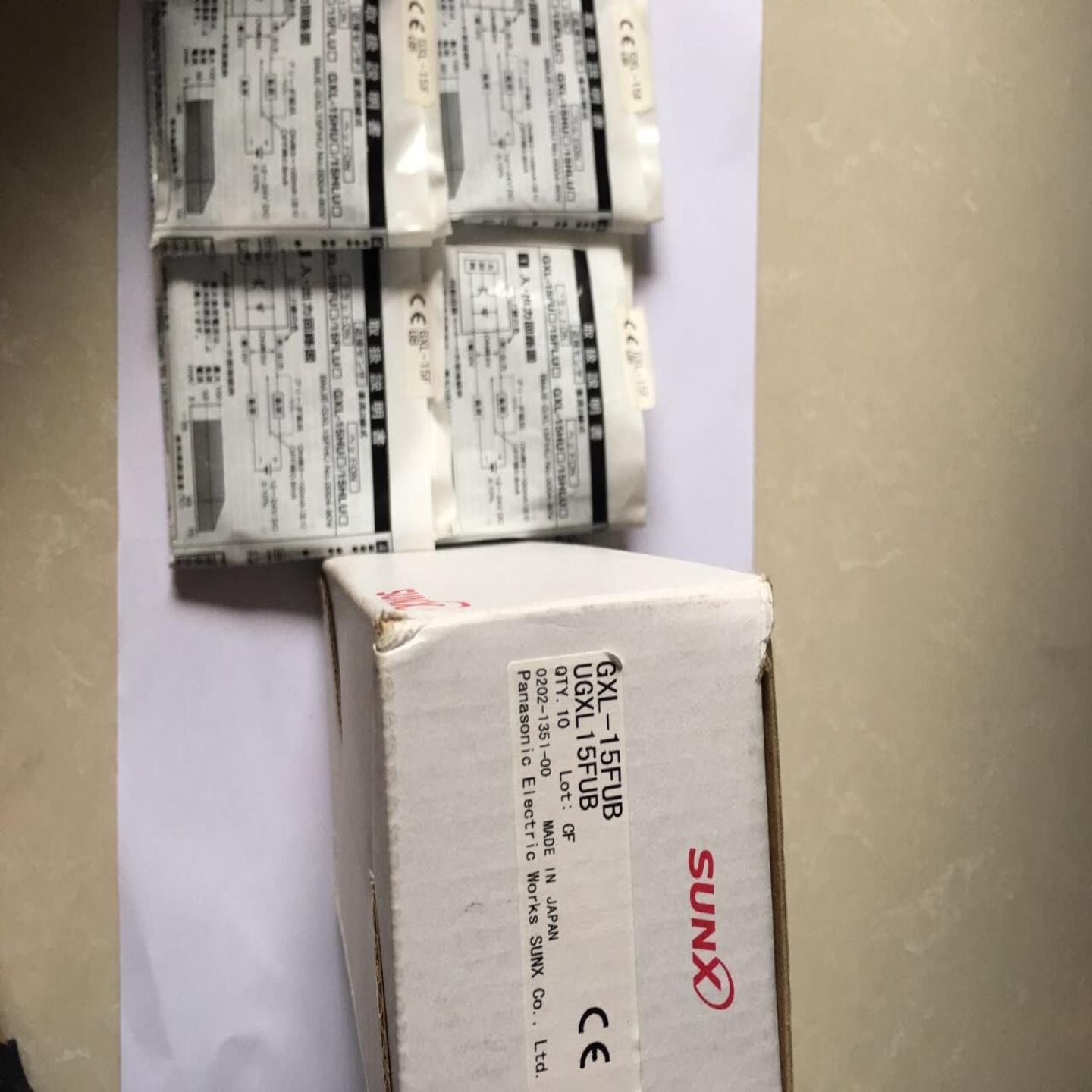 日本松下光电传感器全新原装正品GXL-15FUB现货议价询价