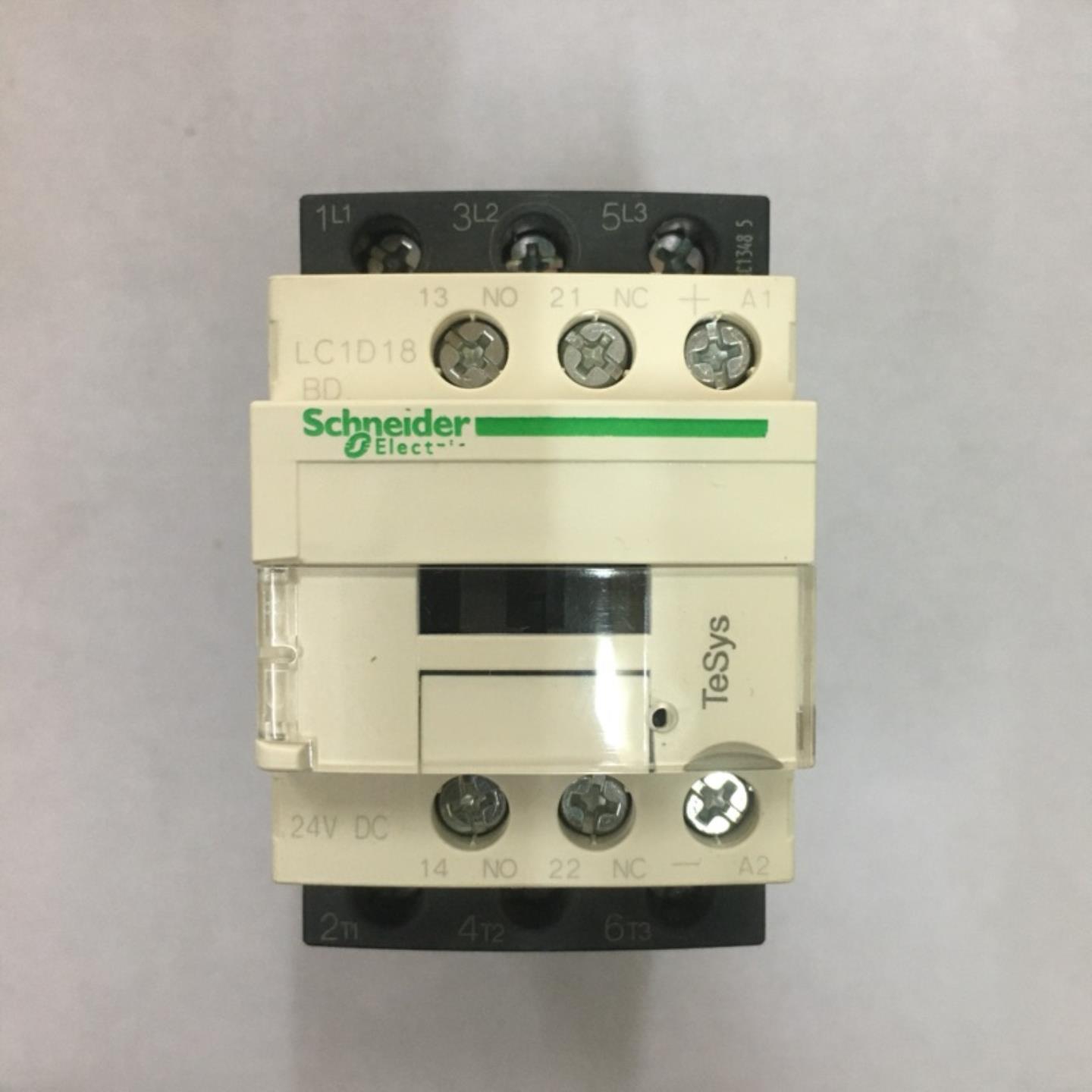 施耐德原装三级门锁直流接触器 LC1D18BDC   LC1D18MDCLC1D18询价