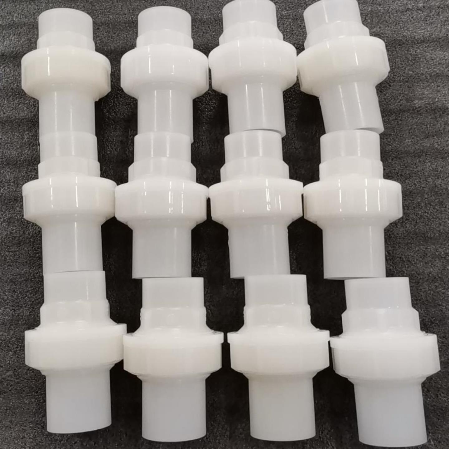 议价+GF+油令 活接 PVDF d50DN40 实物图 议询价