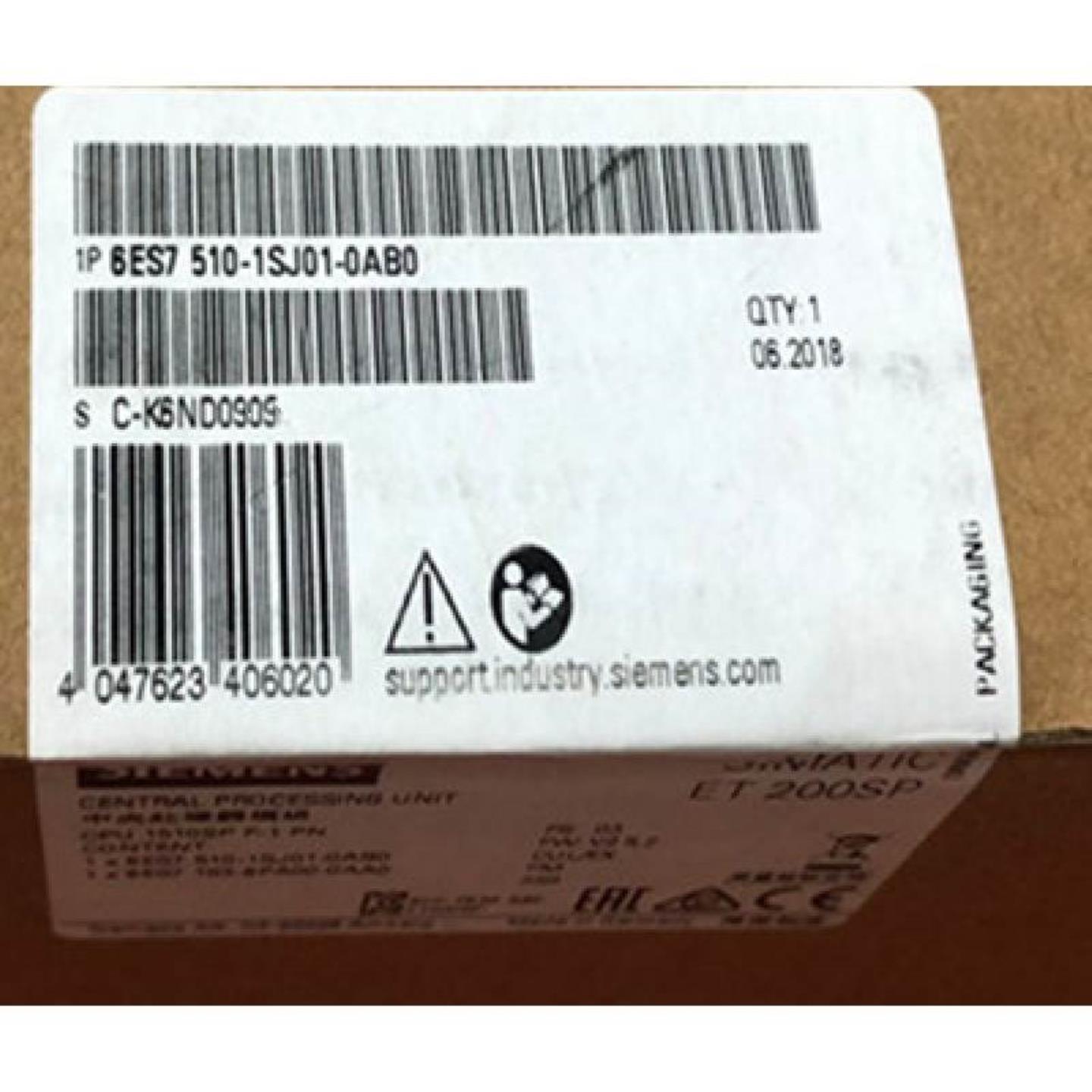 6ES7510-1SJ01-0AB0西门子CPU 1510SP中央处理器6ES75101SJ01询价