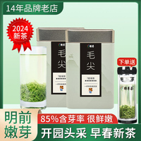 毛尖茶叶2024新茶高山绿茶炒青浓香散装春茶250g自己喝7星特尊茶