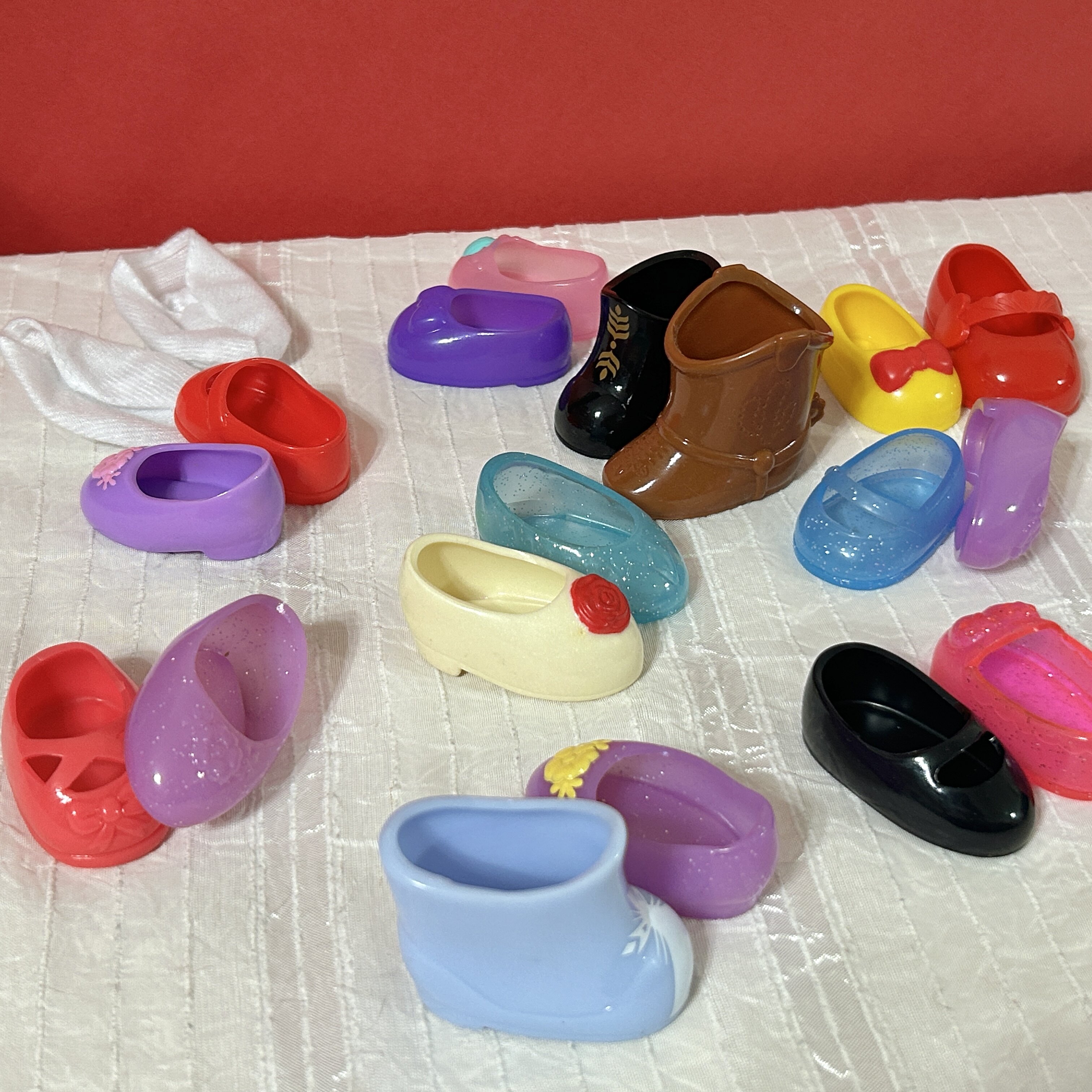 咪露娃娃鞋子配件多款高帮女孩换装过家家玩具正版29元包邮图片
