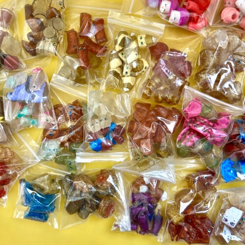 shopkins购物精灵闪粉稀有限定款公仔迷你微缩超市食玩过家家玩具