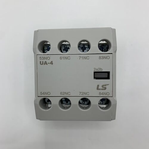 LS产电接触器AU辅助触头触点UA-4 1 2正侧装 常开常闭接点 2a2b