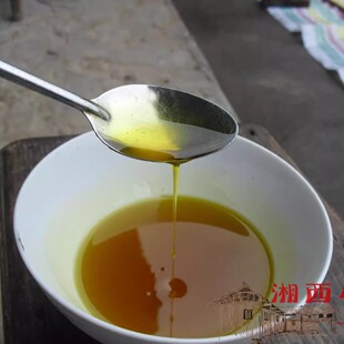 湖南湘西雪峰山半山腰农家泉水梯田种植压榨100%纯菜籽油(熟榨)
