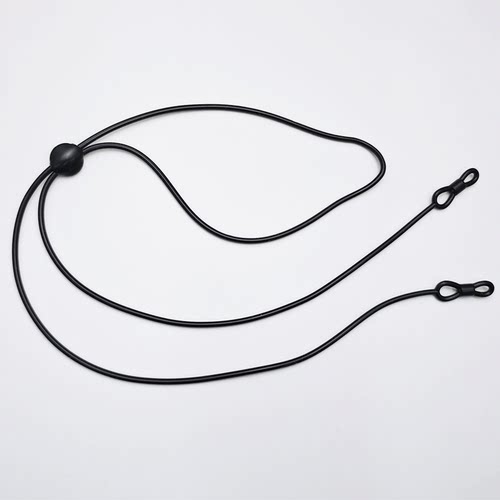 硅胶眼镜绳挂脖可调节固定不脱落