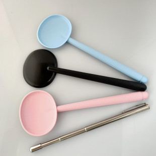 视力检测遮眼板挡眼勺遮眼棒黑色验光配镜指挥棒检测视力验光