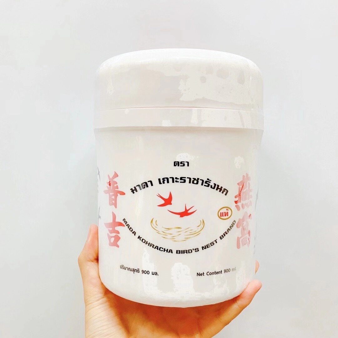 代购泰国普吉燕窝双燕燕窝燕窝桶装即食燕窝900ml送礼品包