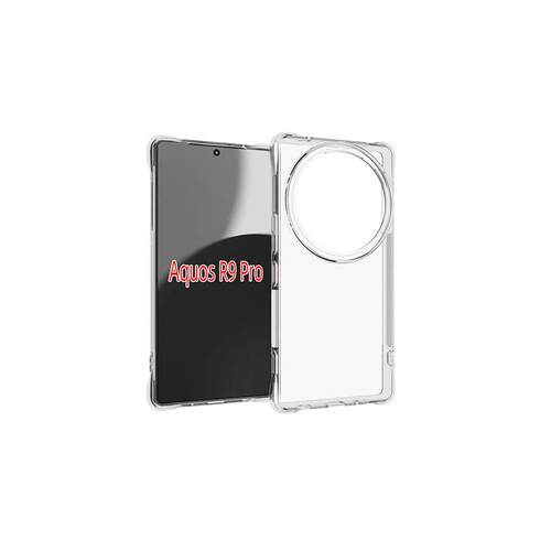 适用 夏普Sharp Aquos R9Pro 5G 透明防摔手机壳 SH-54E 保护套 SH-M30 手机套 保护壳 软壳 钢化膜