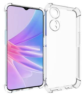 适用 OPPO A78 5G国外版 CPH2483 CPH2495 透明防摔 A58X A58 5G 国际手机壳  手机套 保护壳 保护套 钢化膜