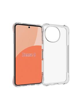 适用 夏普Sharp Aquos Sense 9 透明防摔 SH-M29 软壳手机壳 SH-53E 保护套 SHG14保护壳 手机套  钢化膜