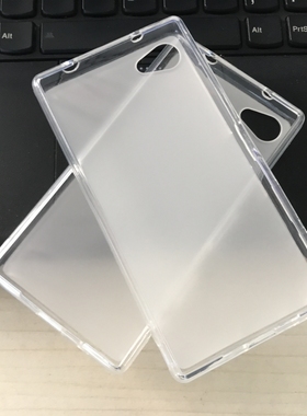 适用 索尼 Z5c 迷你  Z5Compact 透明硅胶手机壳 z5mini 保护套 E5823 手机套 E5803保护壳 钢化膜
