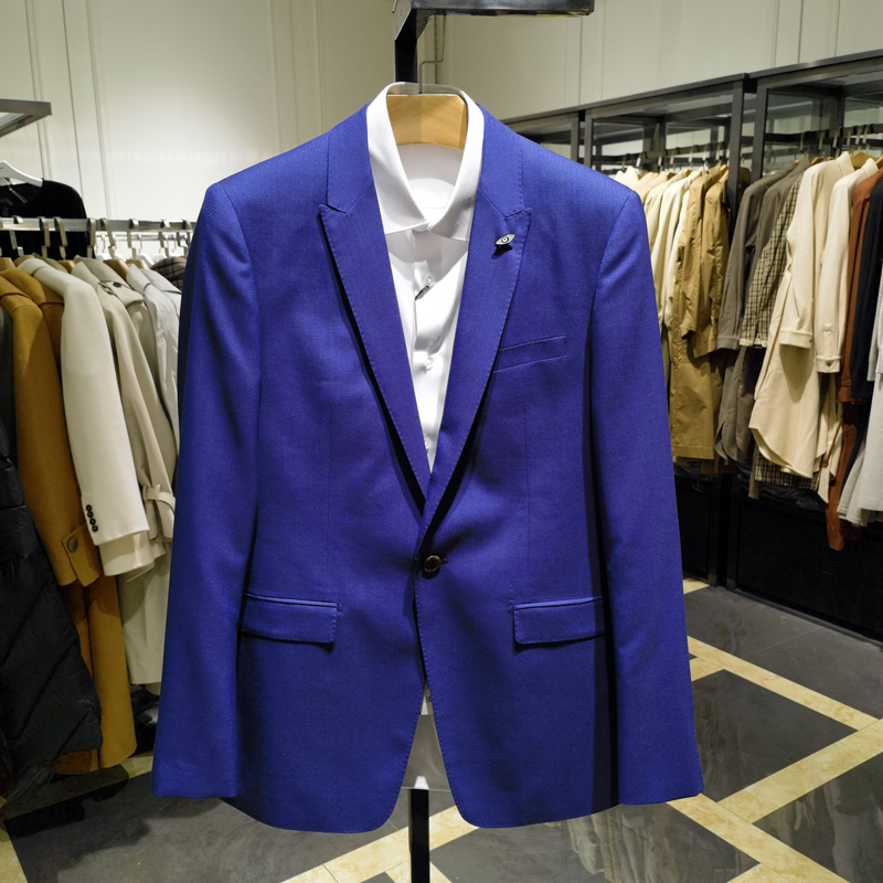 意大利进口维达莱羊毛面料高端正装西服男时尚帅气西装套装诺丁山