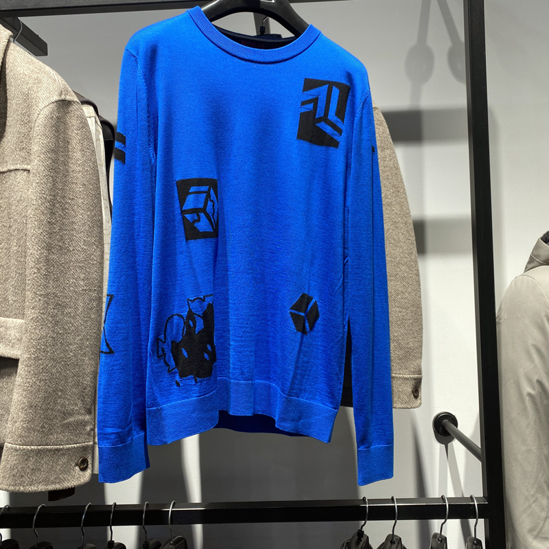 限时折扣高端纯羊毛衫毛衣男秋冬新款圆领舒适亲肤保暖毛衫诺丁山