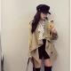 外套 北川景子150小个子风衣设计感古早中古风短款 大眼LARGE EYE