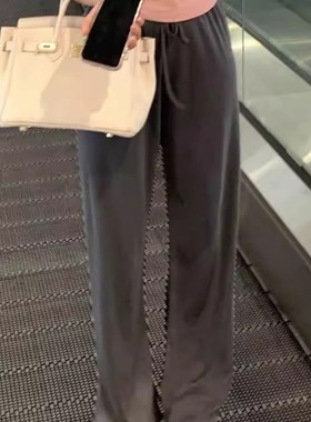 大眼自制LARGE EYE 150cm小个子小码 凉凉裤直筒裤休闲裤