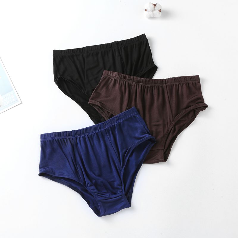 男青少年真丝三角内裤特价清