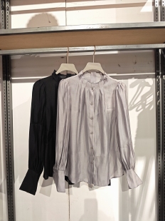 小衫 L系列＆专柜秋款 花边立领长袖 天丝 NO退NO换 清仓福利