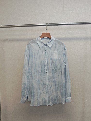 大牌k＆专柜25夏福利 莱赛尔薄款 度假晕染衬衫 673（NO退换）