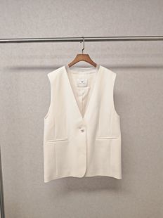 216 仅换码 Ka系列＆专柜24秋款 真丝拼接马甲