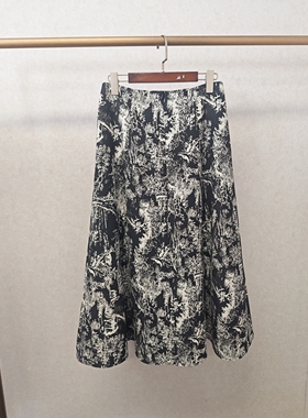 大牌h专柜&25春款福利 国风系列半身A版裙（仅换码）14793