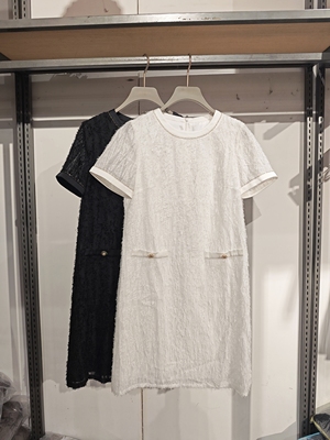 S系列＆专柜夏款清仓福利 小香款短袖连衣裙 NO退NO换