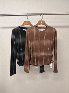 福利 不退换 时尚 T恤 071 晕染印花长袖 Ka系列＆专柜24秋款