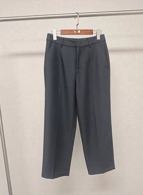 白S 黑XS.S.M 佧 显瘦高腰休闲裤 11611/11613