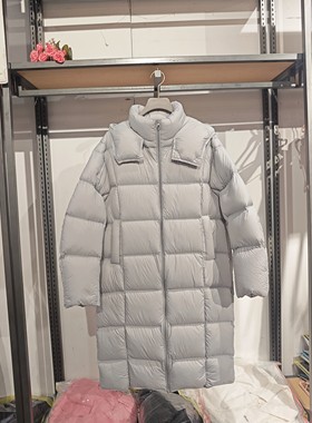 S系列＆专柜25冬反季福利 白鹅绒 充绒量高 轻保暖连帽长款鹅绒服