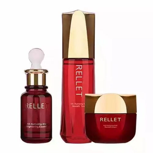 Rellet/颐莲保湿水+精华+霜