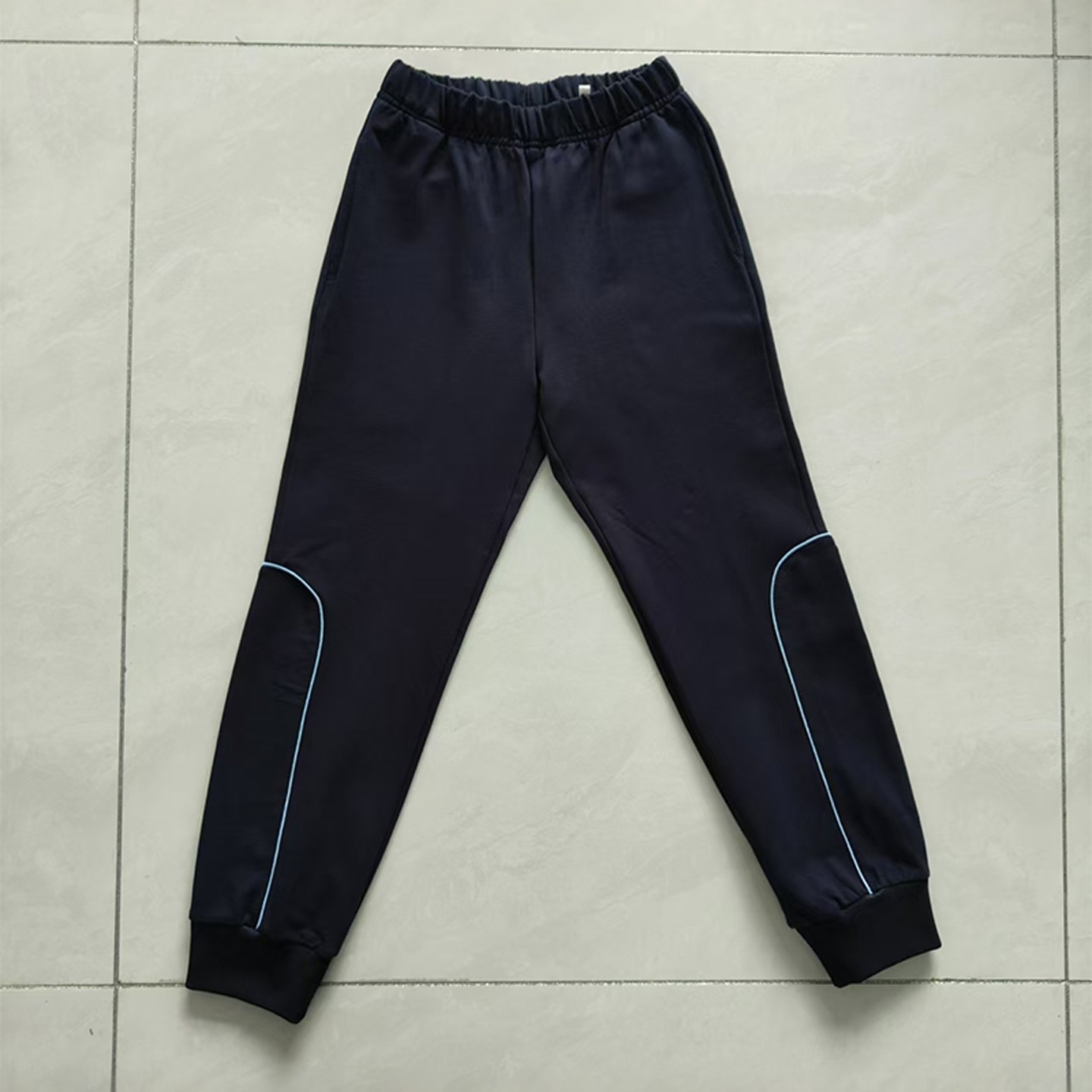 加绒加厚冬大码校服裤子藏蓝色收口拼n浅蓝绳休闲运动裤宽松纯棉,女装/女士精品,学生校服,淘宝优惠券,粉丝福利购,淘宝优惠卷