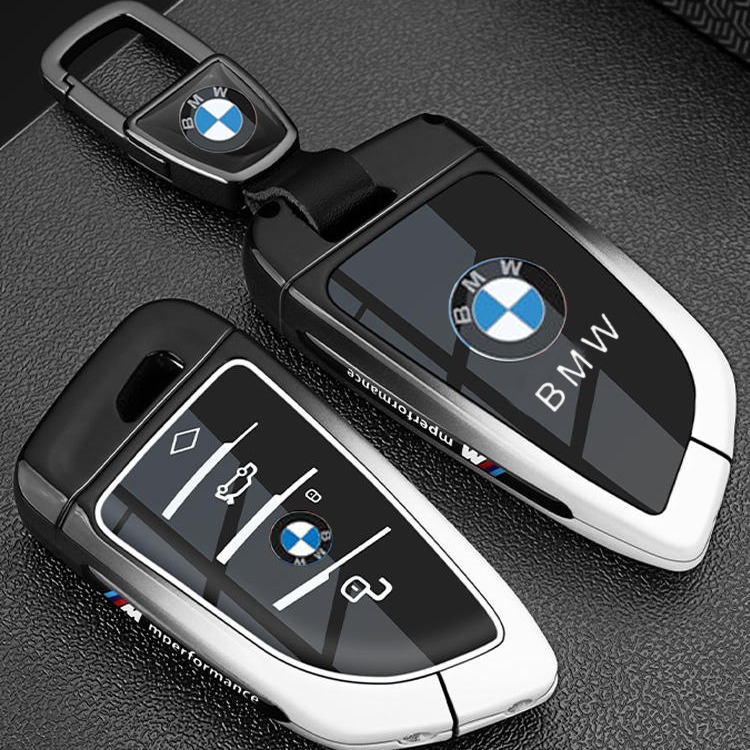 适用于宝马5系钥匙套530li三系325LI刀锋i3车ix3X1X2X3X4X5X6扣壳