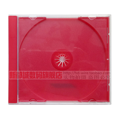 欧美红色空盒CD光盘光碟红盒