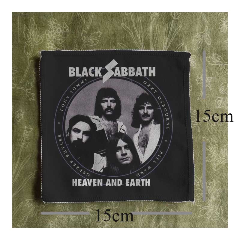 黑色安息日black sabbath heaven and hell重金属布贴包衣服配件