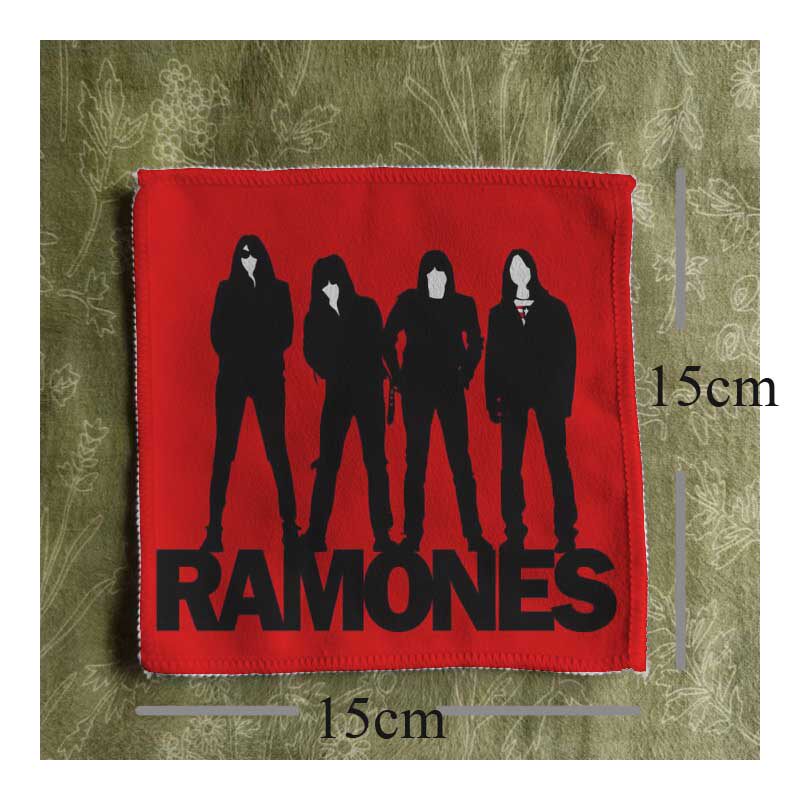 ramones雷蒙斯朋克摇滚多款自制DIY改装绒布贴包包衣服配件装饰