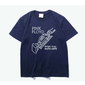 pink floyd shine on平克弗洛伊德文艺摇滚手绘设计感纯棉短袖T恤