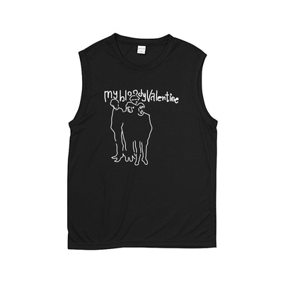 my bloody Valentine MBV我的惨惨情人节文艺手绘设计感纯棉坎肩