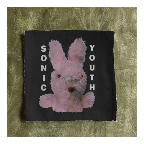 SONIC YOUTH音速青年印花diy remake布贴布标布章改装衣服包包