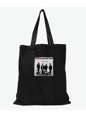 jamc and mary chain玛丽链盯鞋噪音朋克摇滚黑色帆布包袋包包