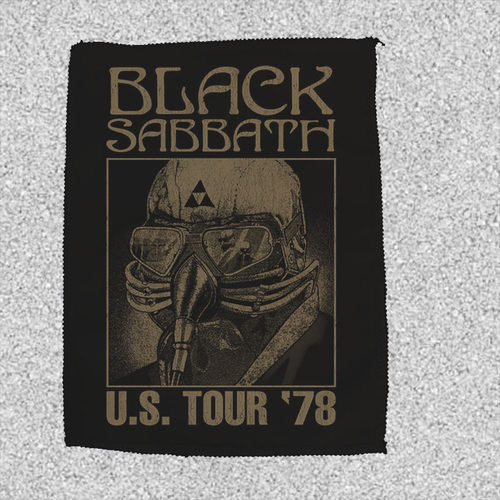 black sabbath god is dead黑色安息日尼采印花摇滚布贴衣服配件