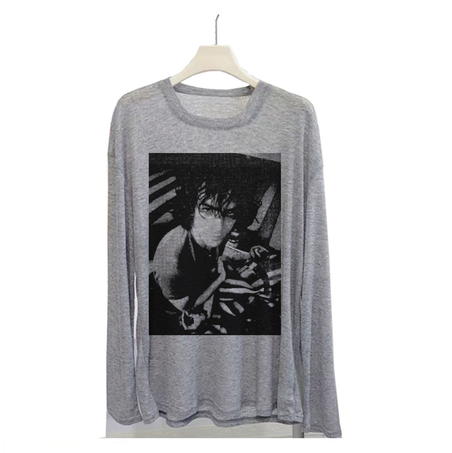 pink floyd syd平克弗洛伊德摇滚薄款宽松垂感男女透气长袖T恤