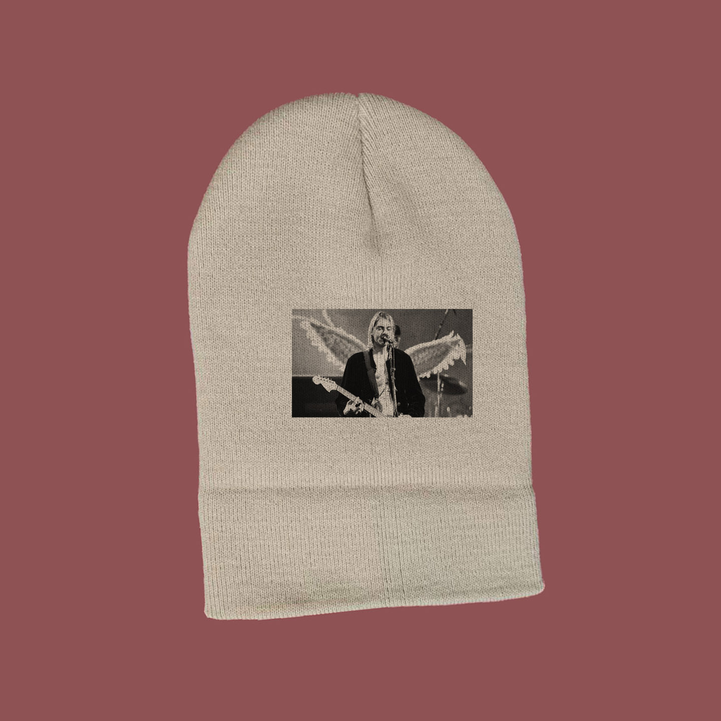 kurt cobain 柯本 涅盘 grunge punk 摇滚朋克小众男女冷帽