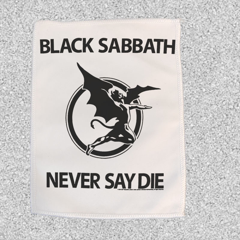 黑色安息日black sabbath never say die vol 4印花布贴包服配件