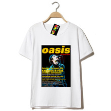 oasis绿洲乐队sonic youth音速青年pixies小妖精喷墨印花T恤