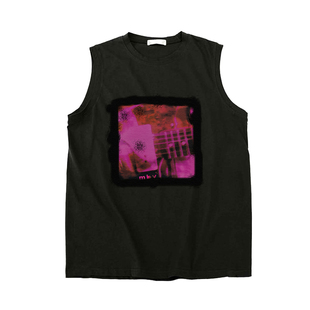 mbv my bloody Valentine我的情人节盯鞋摇滚男女纯棉无袖坎肩T恤