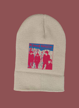 mbv=my bloody Valentine我的化学罗曼史印花拉伸裂纹男女冷帽子