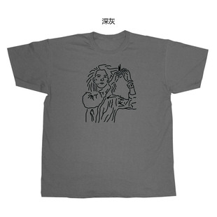 patti smith帕蒂史密斯朋克女性punk手绘设计感纯棉无袖坎肩T恤